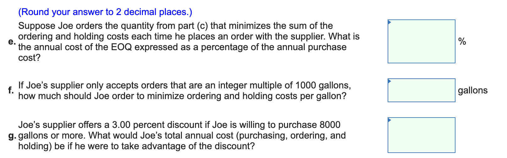 Joe Birra needs to purchase malt for his