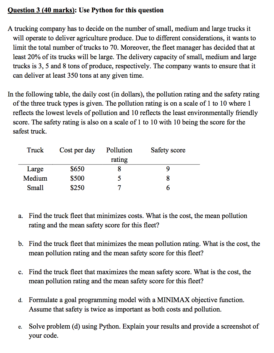 Any help with this question parts a),b),c),d)?