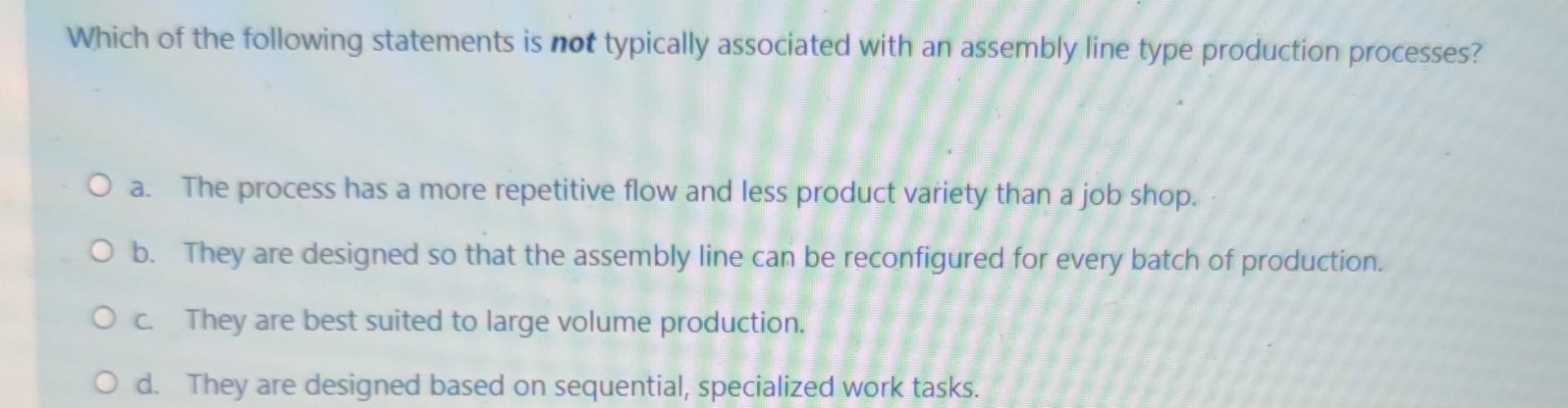 Which of the following statements is not