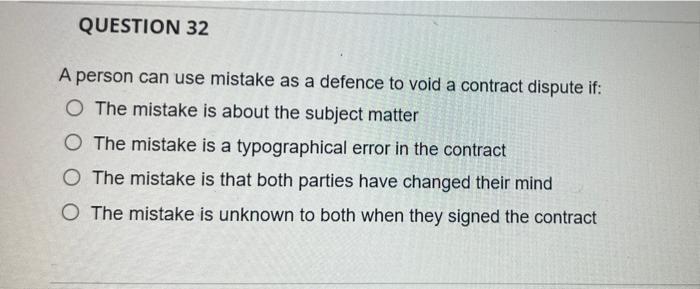 As a general rule, a contract must be fully