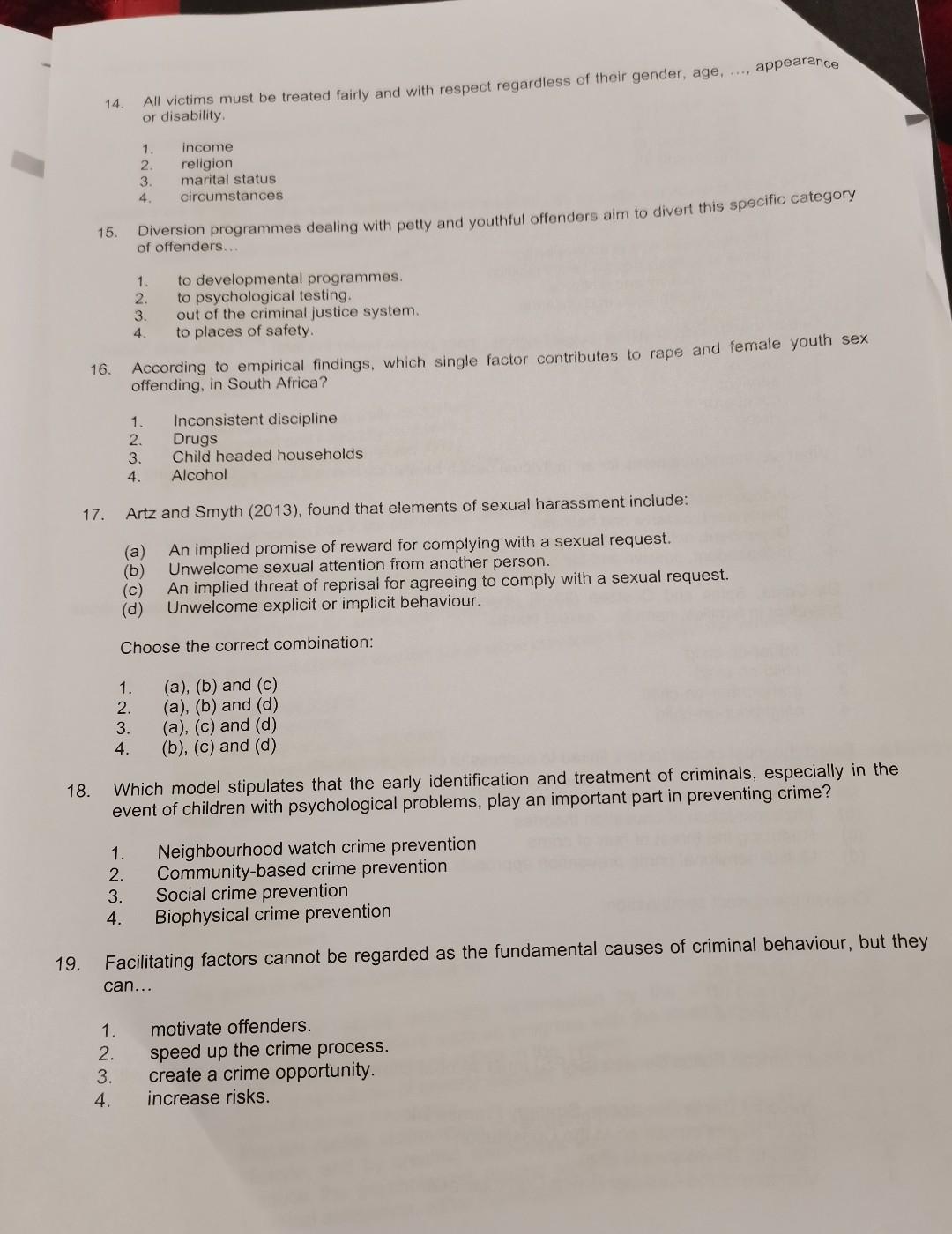 Please assist with answering the questions above