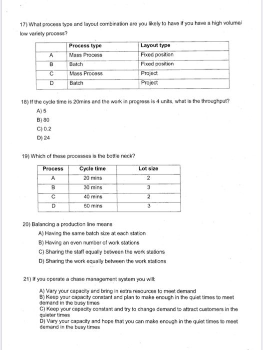 Choose the correct answer from the options for