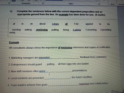 Shir Vante Paragraph Example Grammatical is