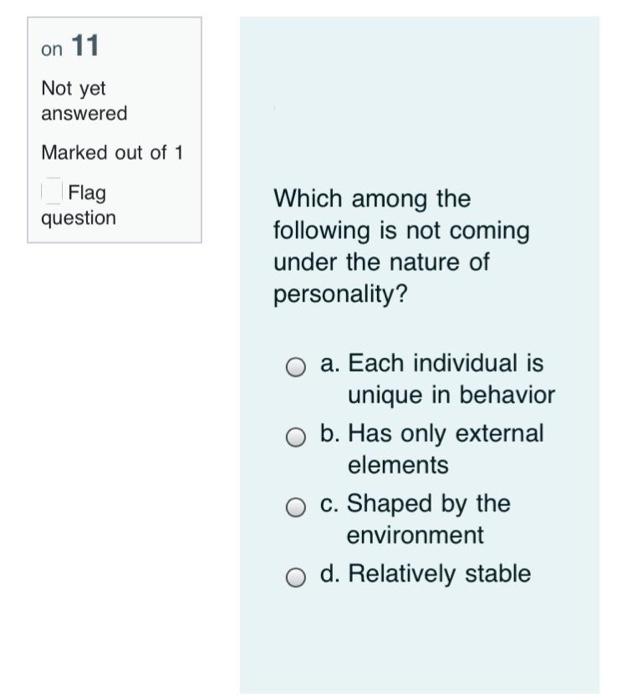 JUST NEED OPTION no need explain NO need for