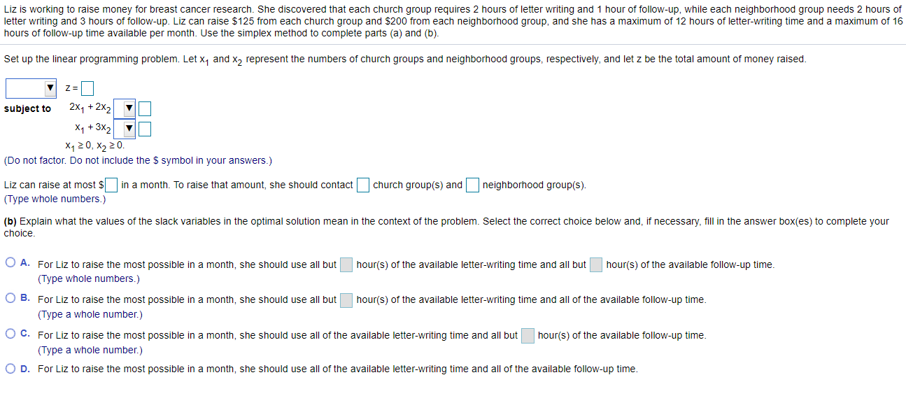 Liz is working to raise money for breast cancer