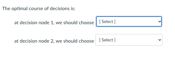 Decision tree - basic problem setting Please