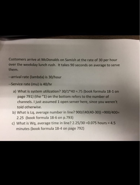 Customers arrive at McDonalds on Samish at the