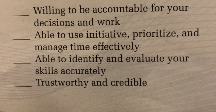 Willing to SULUTT 3. Select the two requirements