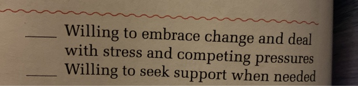 Willing to SULUTT 3. Select the two requirements