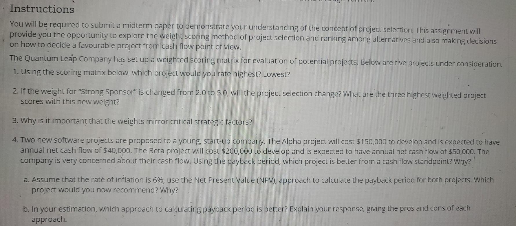 Only 3rd and 4th question need to be answered i