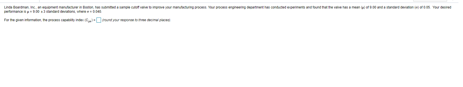 Linda Boardman, Inc., an equipment manufacturer