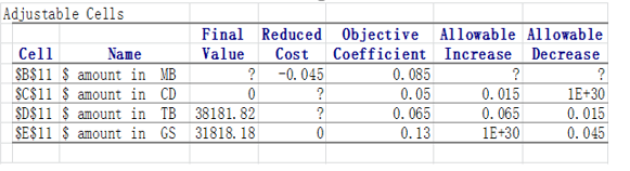 Adjustable Cells Final Reduced Objective