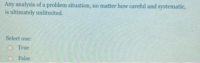 If you are having difficulty accepting a problem,