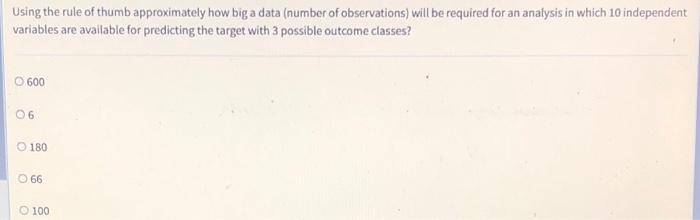 help Using the rule of thumb approximately how