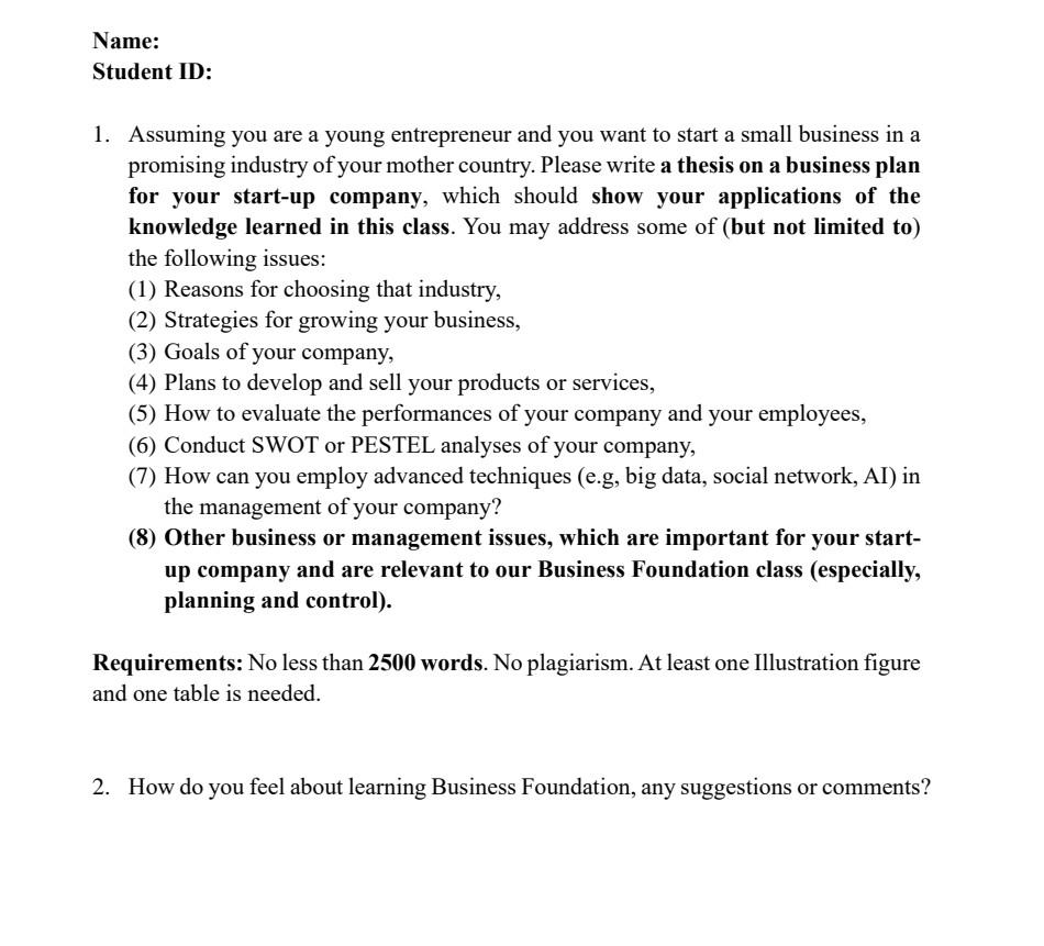 Note :- write it with proper references address