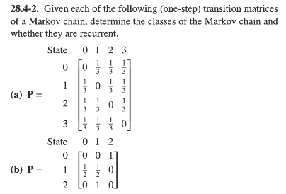 28.4-2. Given each of the following (one-step)