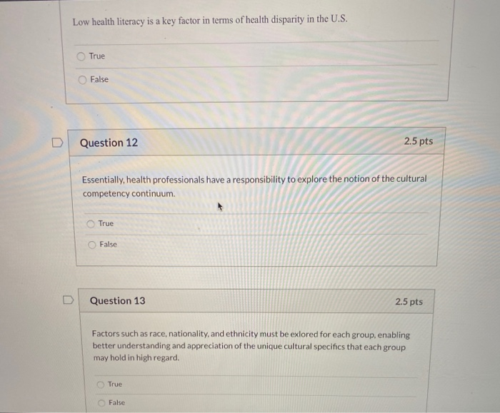 Low health literacy is a key factor in terms of