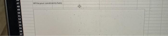 Write your constraints here: 47 48 49 50 51 52 53