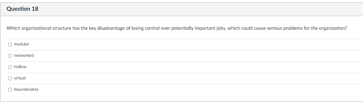 > Question 16 Organic structures are partly