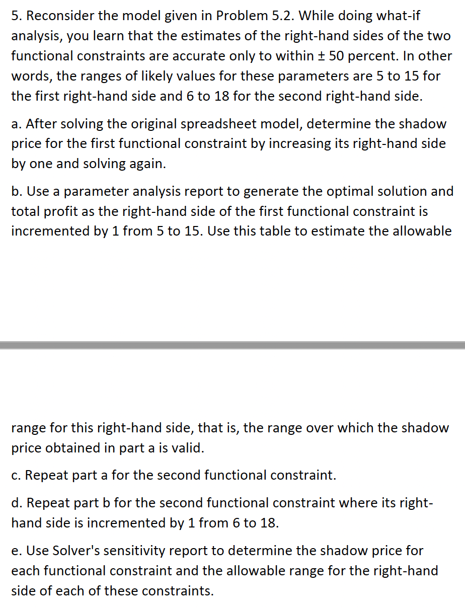 Please solve the following question using excel