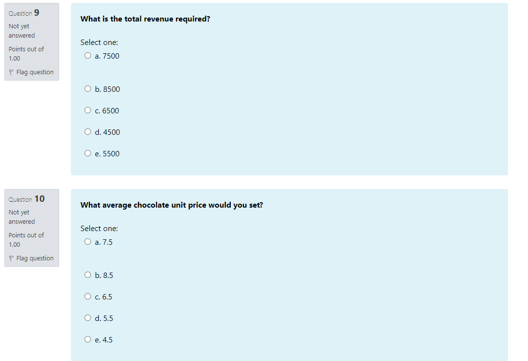 undefined Question 8 Not yet answered Points out
