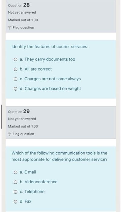 please fast Question 28 Not yet answered Marked