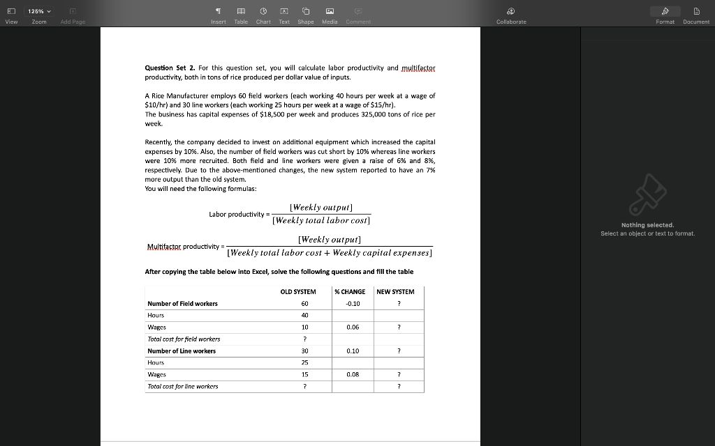 125% % Zoom 1 ED Insert Table Table S Format