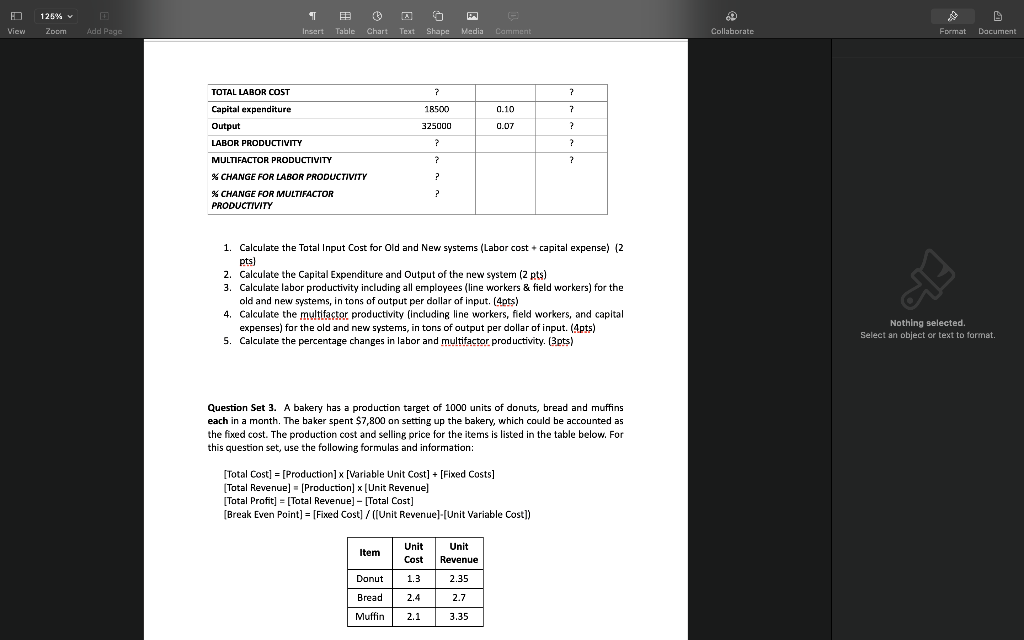125% % Zoom 1 ED Insert Table Table S Format