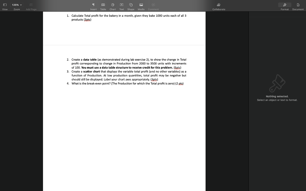 125% % Zoom 1 ED Insert Table Table S Format