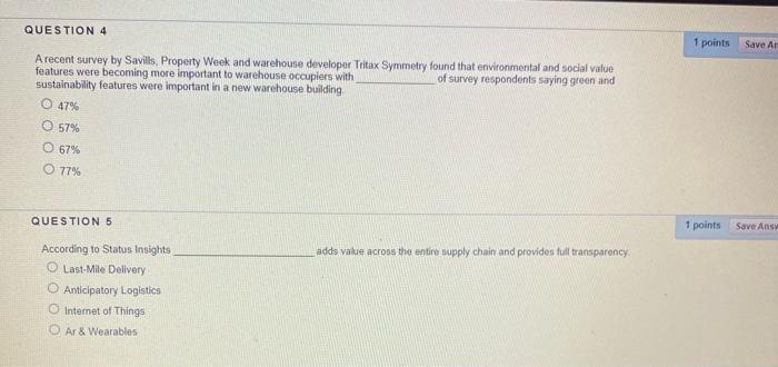 this quiz is from warehouse management:)