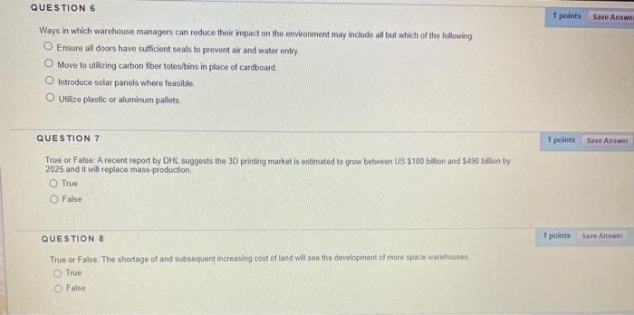 this quiz is from warehouse management:)