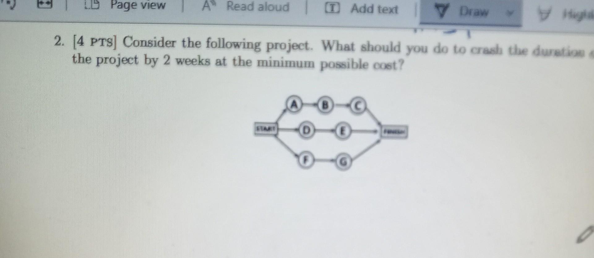 Page view A Read aloud II Add text 1) Draw 2. [4