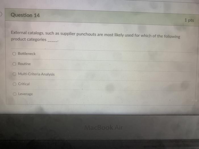 Question 13 1 pts The competitiveness in reverse