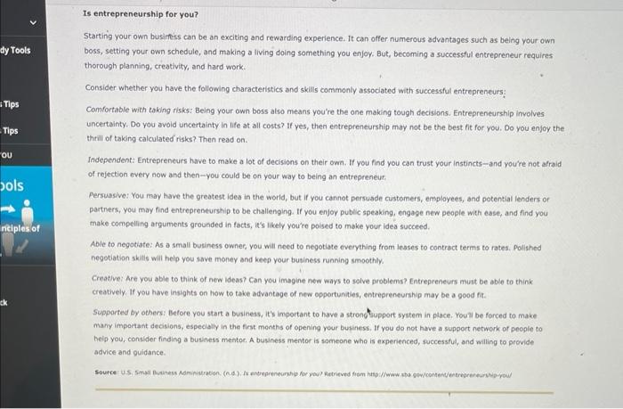 Starting your own busintess can be an exciting