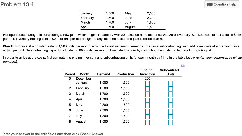 The total subcontracting cost? The total