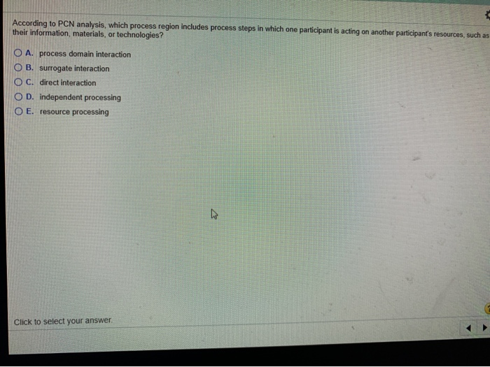 According to PCN analysis, which process region