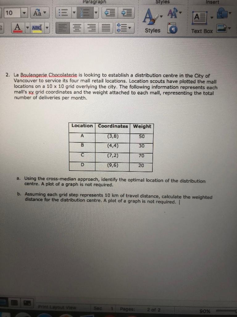 Could you please answer question b. Thanks!