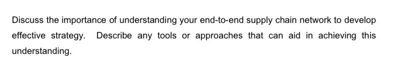 Discuss the importance of understanding your