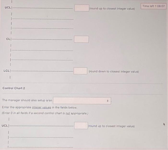The manager of a call center monitors the number