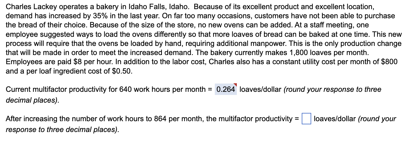 Charles Lackey operates a bakery in Idaho Falls,