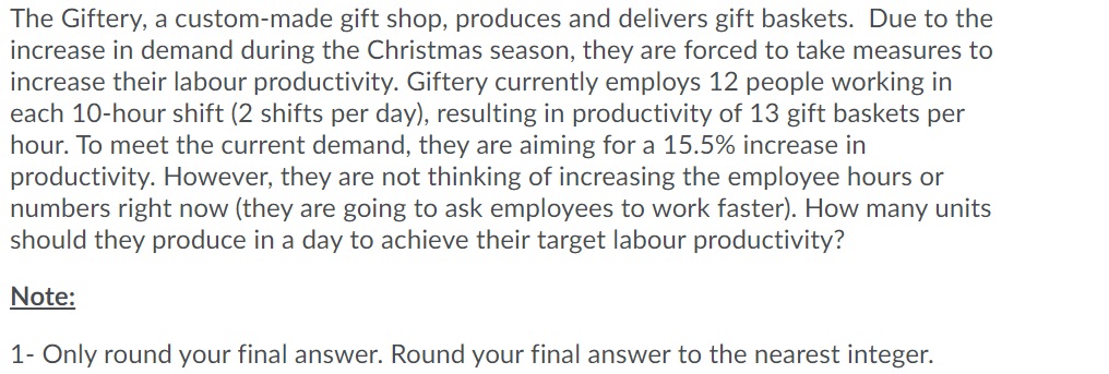 The Giftery, a custom-made gift shop, produces