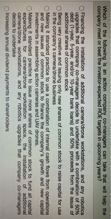 Which of the following is an action company