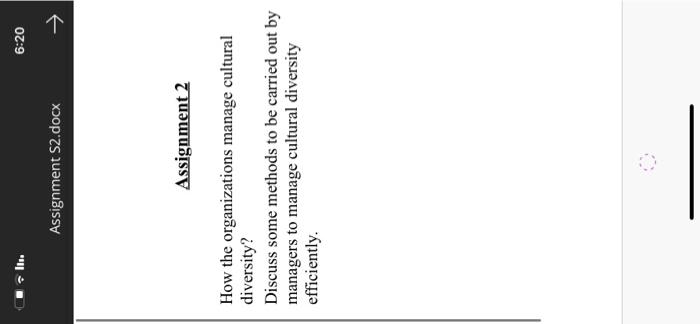 answer How the organizations manage cultural