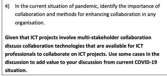 above 1500 words. 4) In the current situation of