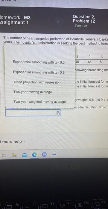 The number of heart surgeries performed at