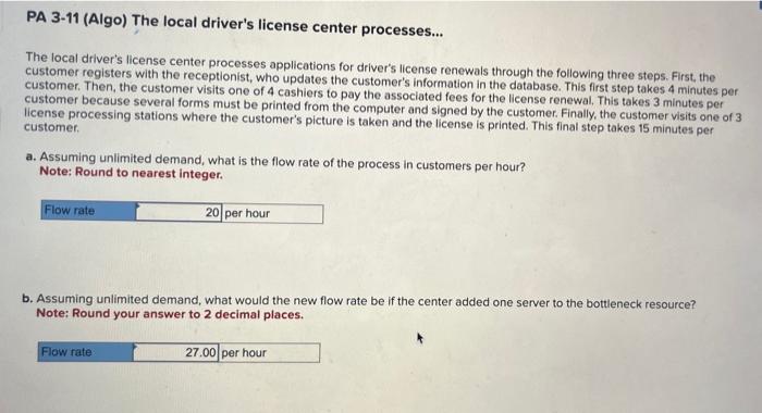 can someone solve both of these please!? PA 311