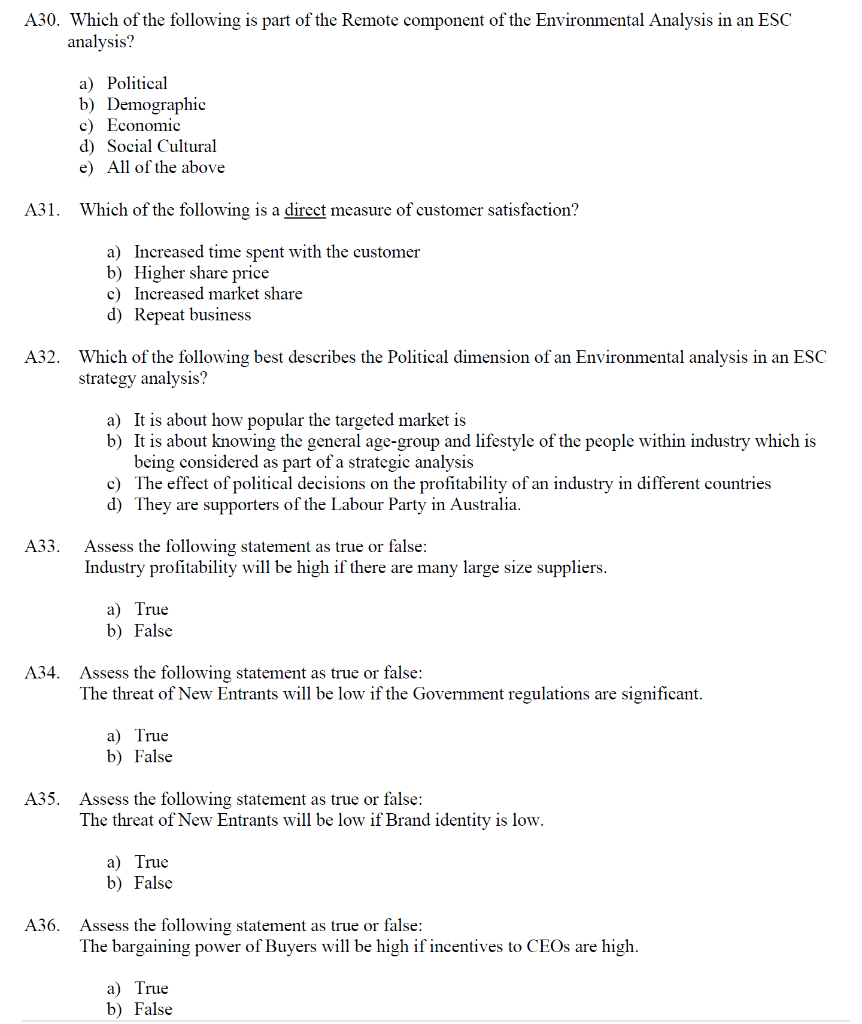 No need to explain, only correct options. Thanks