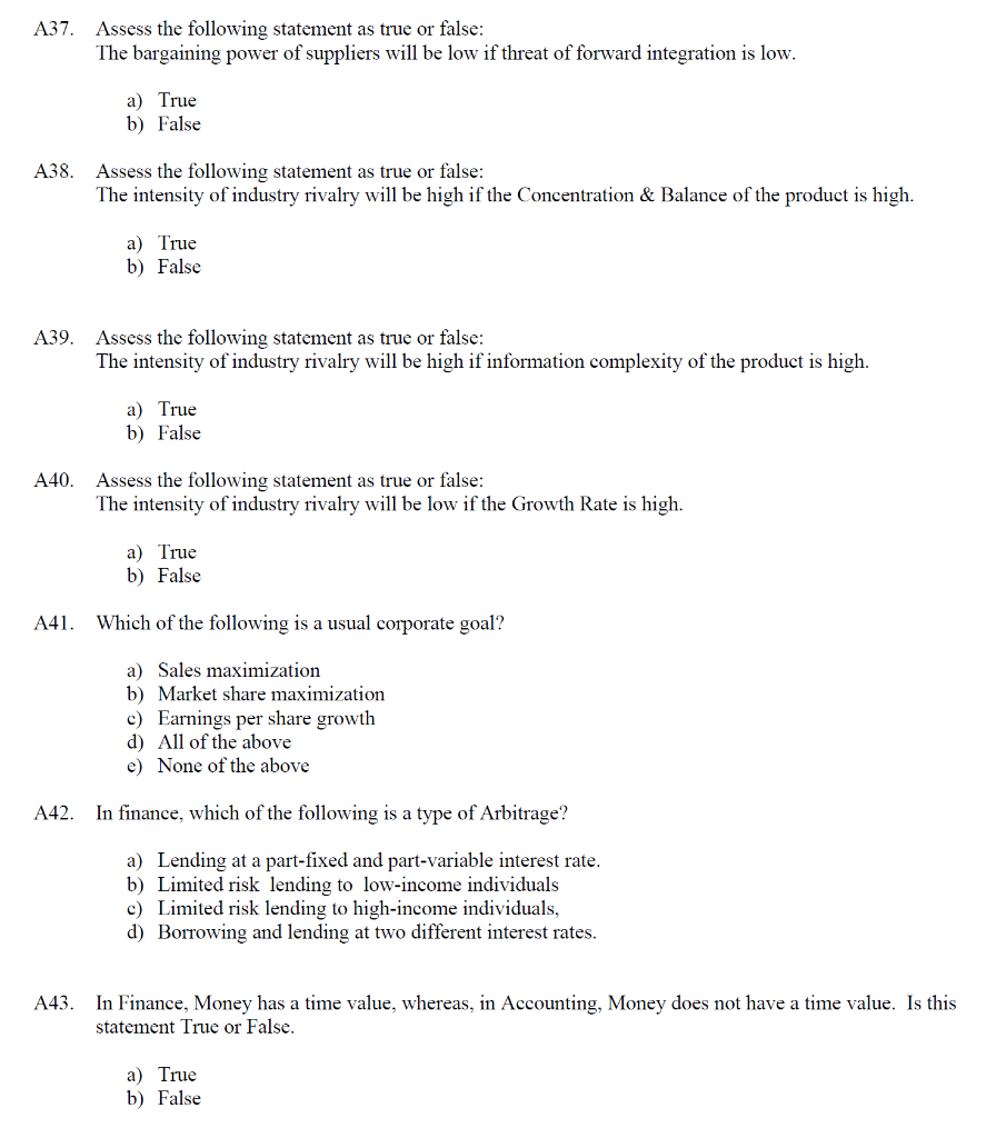 No need to explain, only correct options. Thanks