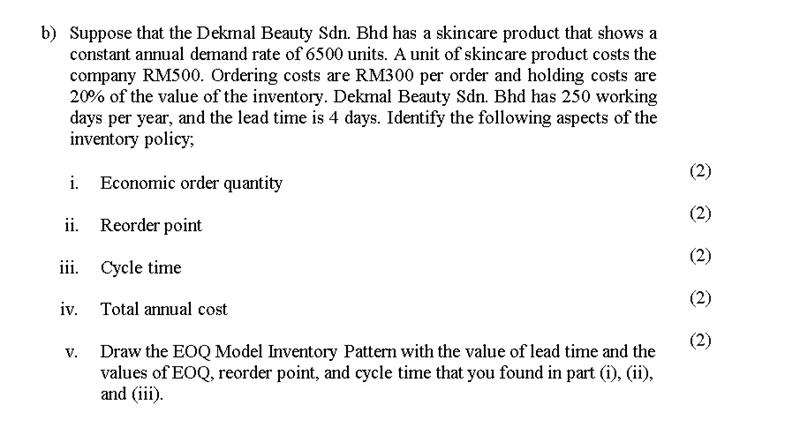 pleaas 10 minute upload please b) Suppose that