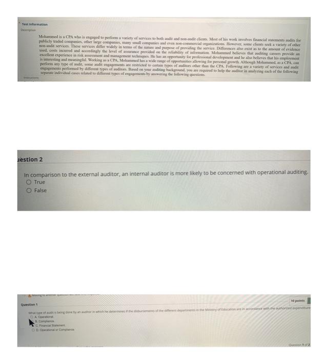 30 min please fast reply Test Information Demo